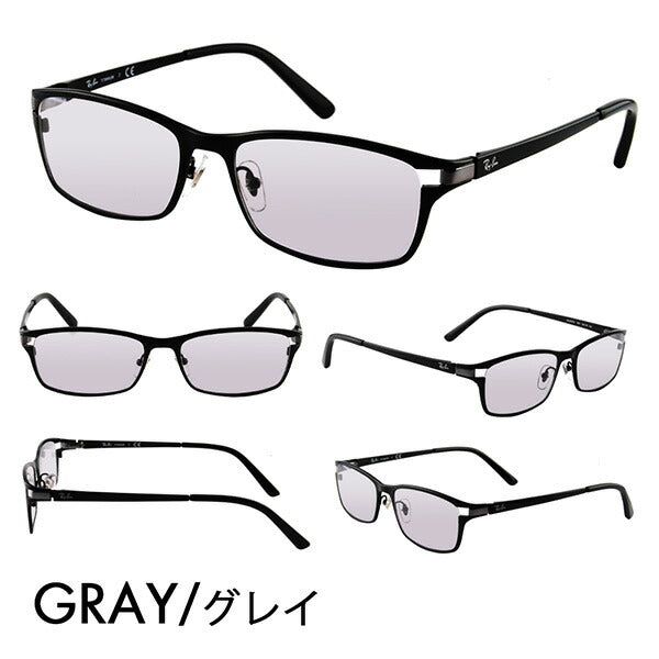 [Authorized Retailer] Ray-Ban Eyeglasses Frame Sunglasses Color Lens Set RX8727D 1074 54 Ray-Ban Titanium Square TECH TITANIUM Asian Design Model 