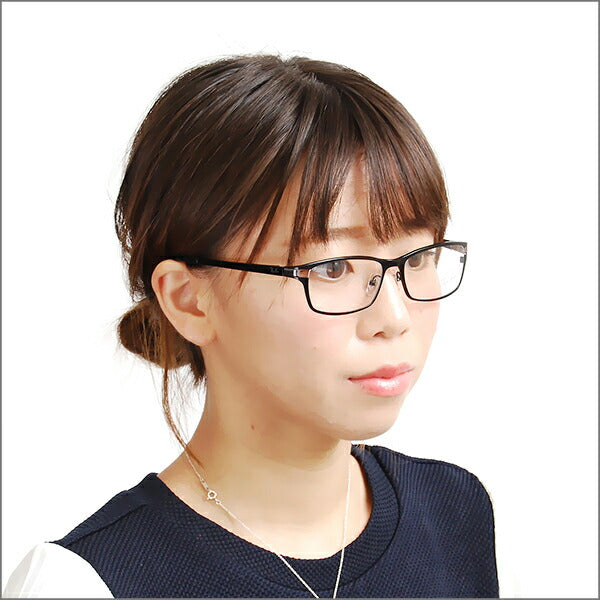 【正规品贩売店】reiban メガネ fureーム ブルーraitokattorenzuzetto RX8727D 1074 54 Ray-Ban チタン sukueea TECH TITANIUMジアンデザインモデル PCメガネ度付き対応可