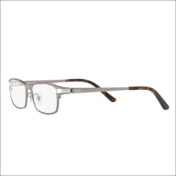 [Outlet] Non-prescription 1.55 lens replacement +0 yen Ray-Ban glasses frame RX8727D 1166 54 Ray-Ban Ray-Ban genuine lens compatible Titanium Square TECH TITANIUM Asian design model 