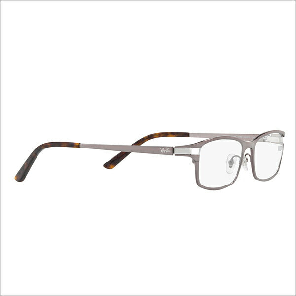 [Outlet] Non-prescription 1.55 lens replacement +0 yen Ray-Ban glasses frame RX8727D 1166 54 Ray-Ban Ray-Ban genuine lens compatible Titanium Square TECH TITANIUM Asian design model 