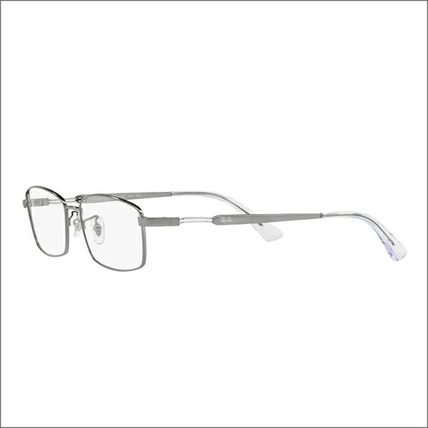 [Outlet] Non-prescription 1.55 lens replacement +0 yen Ray-Ban glasses frame RX8745D 1000 55 Ray-Ban Ray-Ban genuine lens compatible Titanium Titanium Square Asian design model TECH TITANIUM 