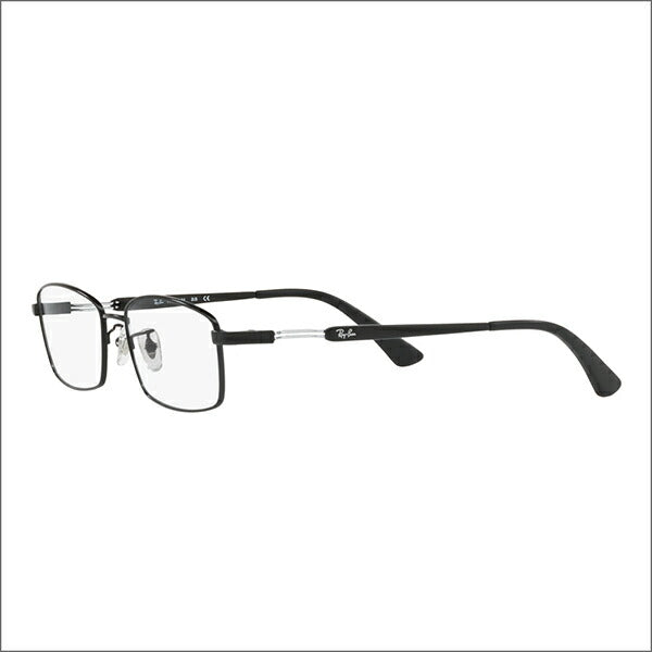 [Outlet] Non-prescription 1.55 lens replacement +0 yen Ray-Ban glasses frame RX8745D 1074 55 Ray-Ban Ray-Ban genuine lens compatible Titanium Titanium Square Asian design model TECH TITANIUM 