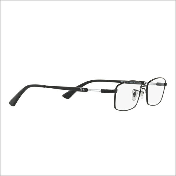 [Outlet] Non-prescription 1.55 lens replacement +0 yen Ray-Ban glasses frame RX8745D 1074 55 Ray-Ban Ray-Ban genuine lens compatible Titanium Titanium Square Asian design model TECH TITANIUM 