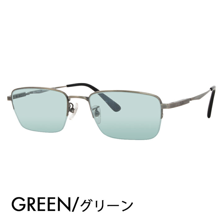 【正規品販売店】レイバン メガネ フレーム サングラス カラーレンズセット RX8763D 1000 54 Ray-Ban チタン スクエア アジアンデザインモデル ナイロール ハーフリム