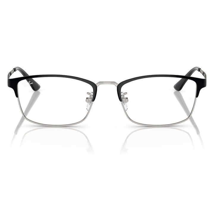 【正規品販売店】度なし1.55レンズ交換+0円 レイバン メガネ フレーム RX8772D 1235 56 Ray-Ban レイバン純正レンズ対応 スクエア メンズ アジアンモデル メタル チタン 伊達メガネ 眼鏡