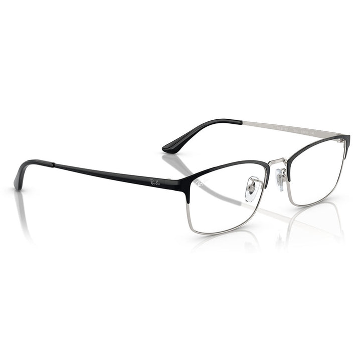 【正規品販売店】度なし1.55レンズ交換+0円 レイバン メガネ フレーム RX8772D 1235 56 Ray-Ban レイバン純正レンズ対応 スクエア メンズ アジアンモデル メタル チタン 伊達メガネ 眼鏡