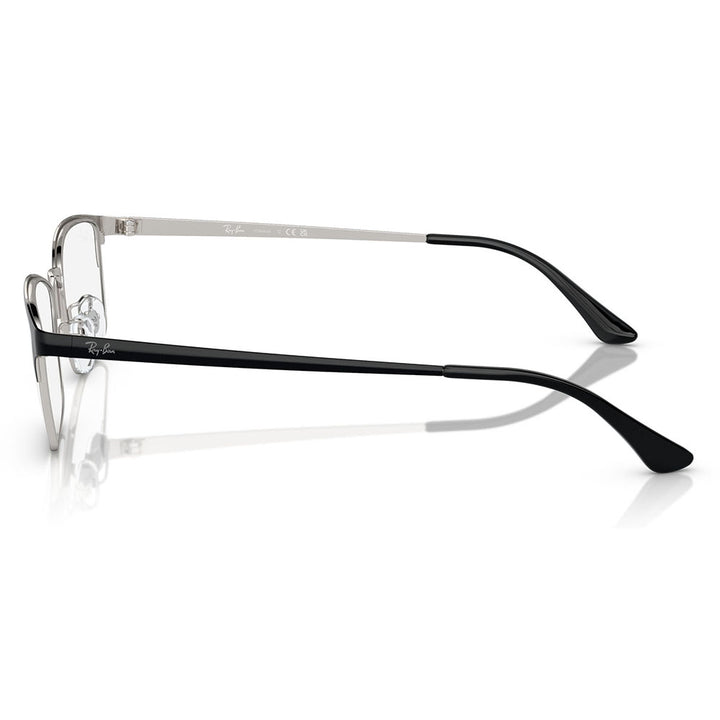 【正規品販売店】度なし1.55レンズ交換+0円 レイバン メガネ フレーム RX8772D 1235 56 Ray-Ban レイバン純正レンズ対応 スクエア メンズ アジアンモデル メタル チタン 伊達メガネ 眼鏡