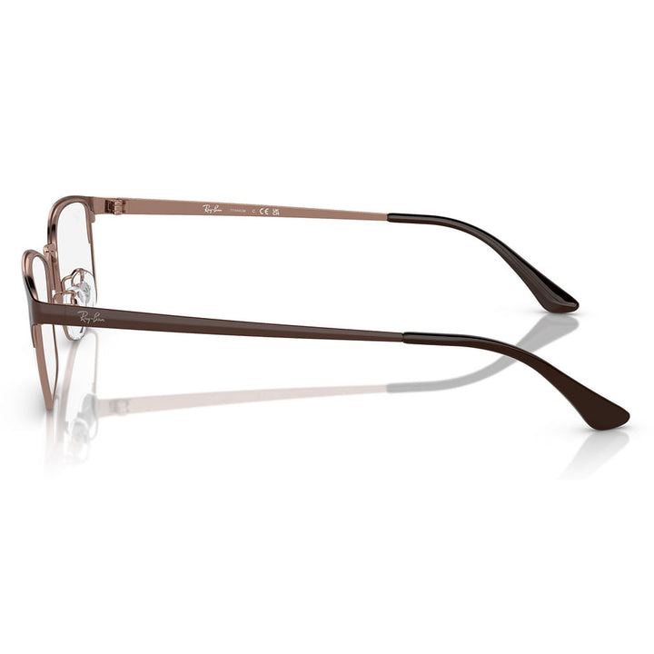 【正規品販売店】度なし1.55レンズ交換+0円 レイバン メガネ フレーム RX8772D 1240 56 Ray-Ban レイバン純正レンズ対応 スクエア メンズ アジアンモデル メタル チタン 伊達メガネ 眼鏡