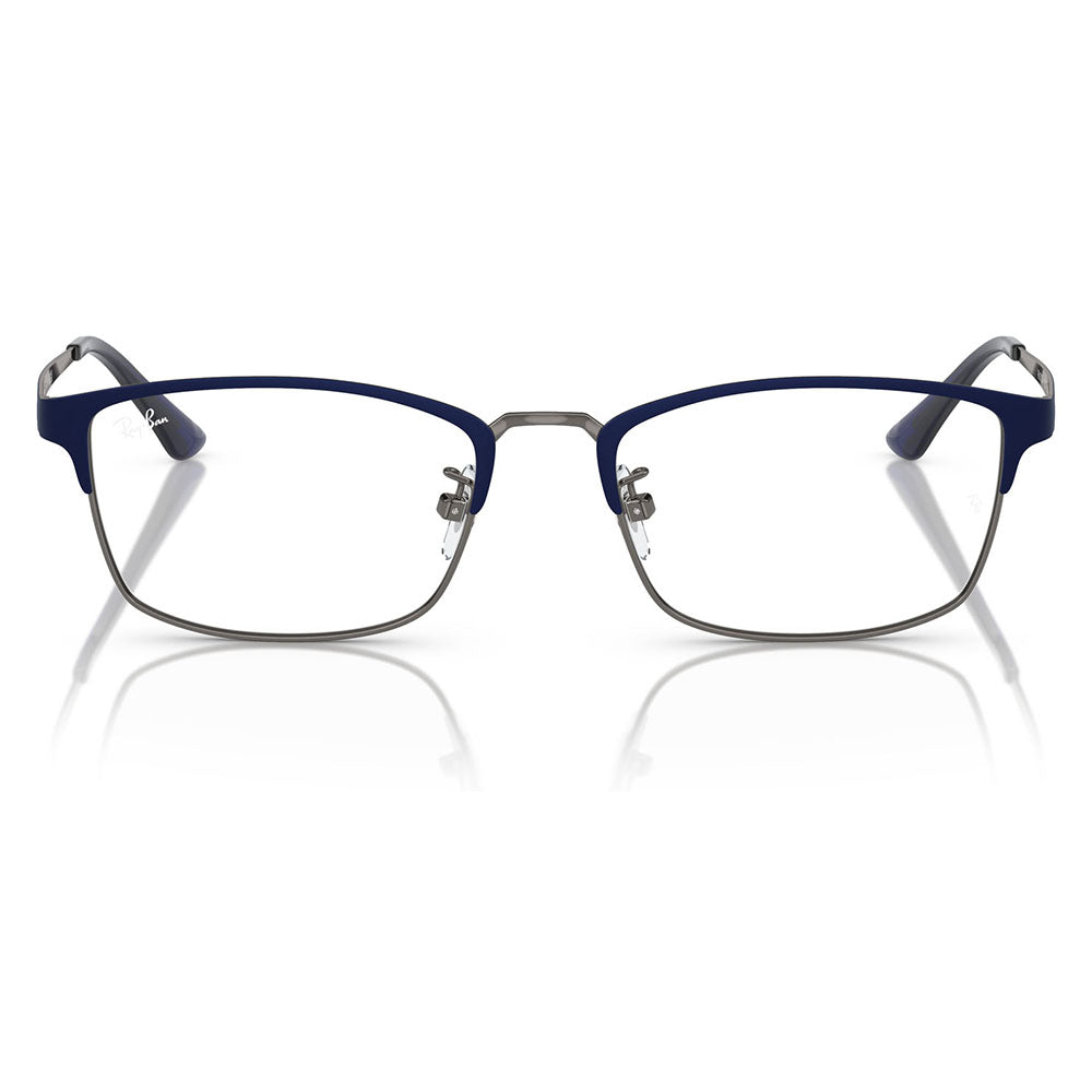 【正規品販売店】度なし1.55レンズ交換+0円 レイバン メガネ フレーム RX8772D 1241 56 Ray-Ban レイバン純正レンズ対応 スクエア メンズ アジアンモデル メタル チタン 伊達メガネ 眼鏡