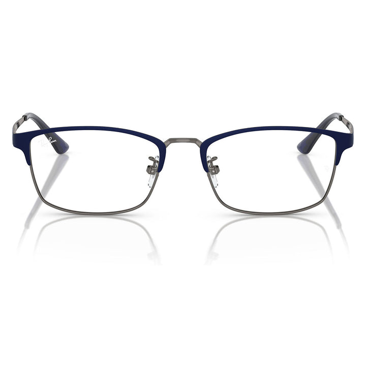 【正規品販売店】度なし1.55レンズ交換+0円 レイバン メガネ フレーム RX8772D 1241 56 Ray-Ban レイバン純正レンズ対応 スクエア メンズ アジアンモデル メタル チタン 伊達メガネ 眼鏡
