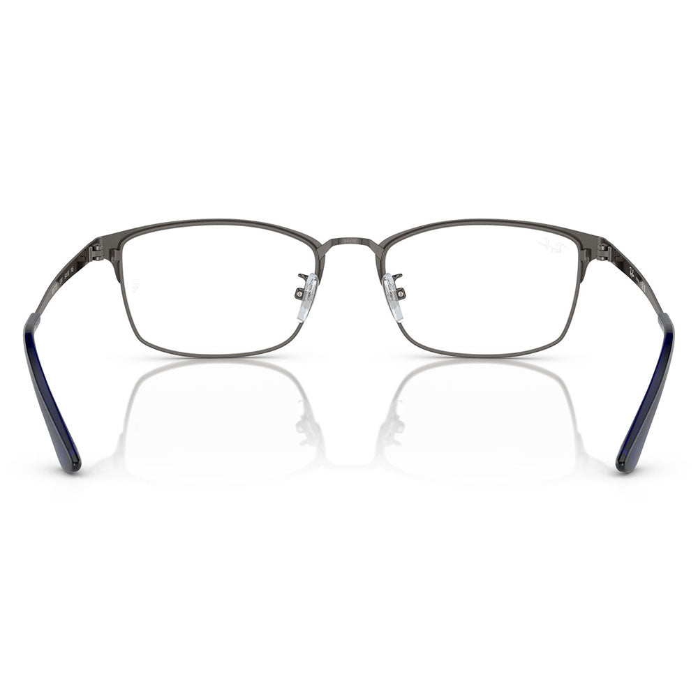 【正規品販売店】度なし1.55レンズ交換+0円 レイバン メガネ フレーム RX8772D 1241 56 Ray-Ban レイバン純正レンズ対応 スクエア メンズ アジアンモデル メタル チタン 伊達メガネ 眼鏡