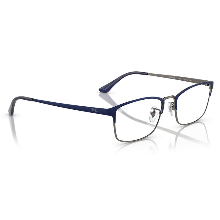 【正規品販売店】度なし1.55レンズ交換+0円 レイバン メガネ フレーム RX8772D 1241 56 Ray-Ban レイバン純正レンズ対応 スクエア メンズ アジアンモデル メタル チタン 伊達メガネ 眼鏡