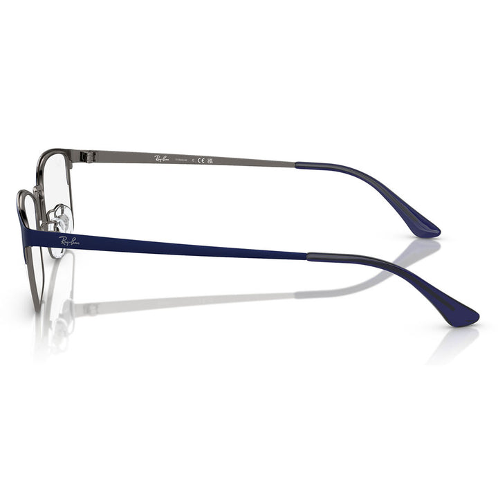 【正規品販売店】度なし1.55レンズ交換+0円 レイバン メガネ フレーム RX8772D 1241 56 Ray-Ban レイバン純正レンズ対応 スクエア メンズ アジアンモデル メタル チタン 伊達メガネ 眼鏡