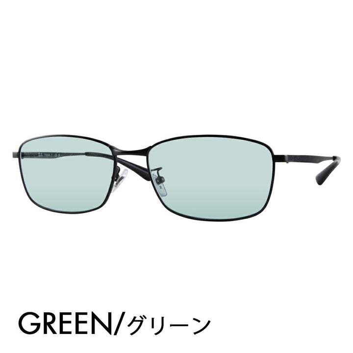 【正規品販売店】レイバン メガネ フレーム サングラス カラーレンズセット RX8775D 1012 56 Ray-Ban チタニウム チタン ジャパンモデル エントリーモデル スクエア メタル フルリム 伊達眼鏡 メガネ