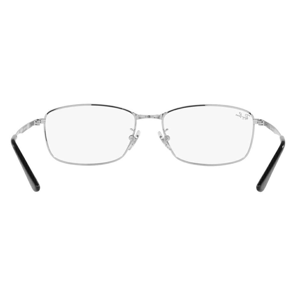 【正規品販売店】レイバン メガネ フレーム サングラス 調光レンズセット RX8775D 1029 56 Ray-Ban チタニウム チタン ジャパンモデル エントリーモデル スクエア メタル フルリム 伊達眼鏡 メガネ ニコン トランジションズスタイルカラー Nikon Transitions