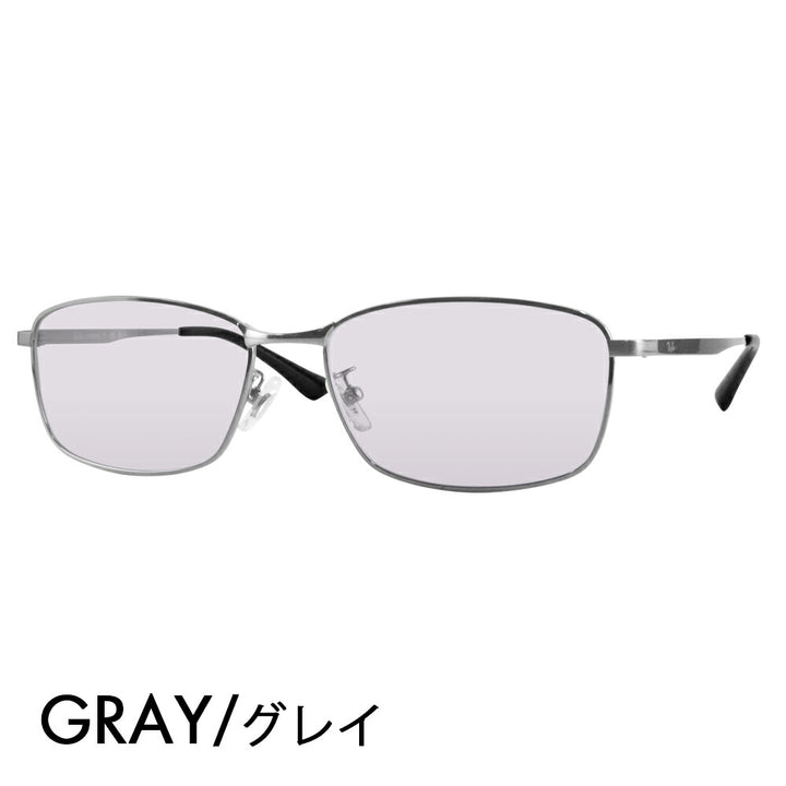 [Authorized Retailer] Ray-Ban Glasses Frame Sunglasses Color Lens Set RX8775D 1047 56 Ray-Ban Titanium Japan Model Entry Model Square Metal Full Rim Fashion Glasses Glasses 