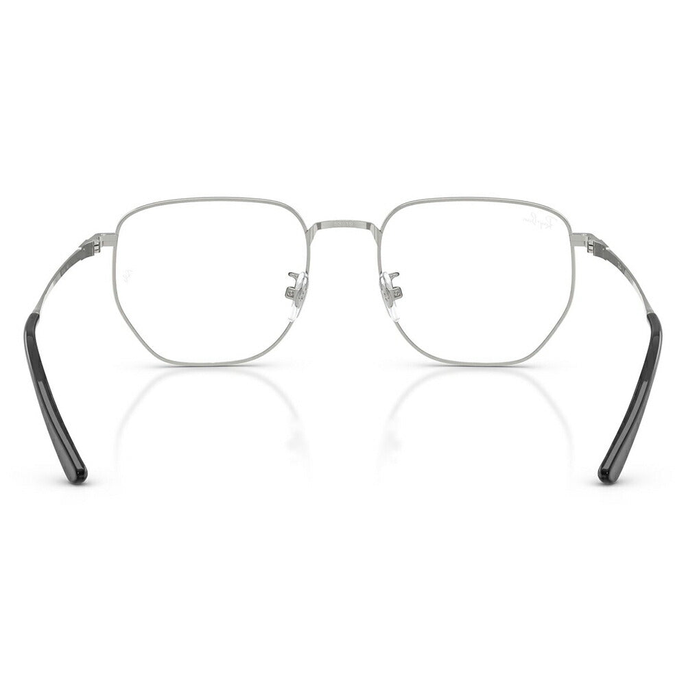 【正規品販売店】度なし1.55レンズ交換+0円 レイバン メガネ フレーム RX8776D 1002 53 Ray-Ban レイバン純正レンズ対応 チタン チタニウム スクエア アジアンデザイン ユニセックス 伊達眼鏡 メガネ