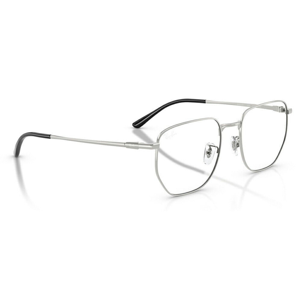 【正規品販売店】度なし1.55レンズ交換+0円 レイバン メガネ フレーム RX8776D 1002 53 Ray-Ban レイバン純正レンズ対応 チタン チタニウム スクエア アジアンデザイン ユニセックス 伊達眼鏡 メガネ