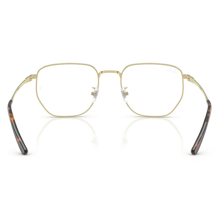 【正規品販売店】度なし1.55レンズ交換+0円 レイバン メガネ フレーム RX8776D 1251 53 Ray-Ban レイバン純正レンズ対応 チタン チタニウム スクエア アジアンデザイン ユニセックス 伊達眼鏡 メガネ