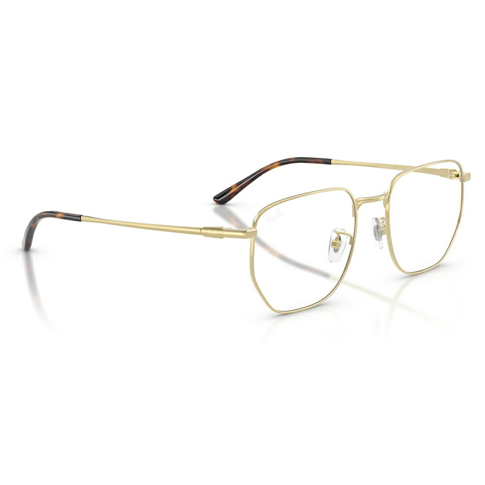 【正規品販売店】度なし1.55レンズ交換+0円 レイバン メガネ フレーム RX8776D 1251 53 Ray-Ban レイバン純正レンズ対応 チタン チタニウム スクエア アジアンデザイン ユニセックス 伊達眼鏡 メガネ