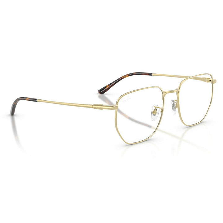 【正規品販売店】度なし1.55レンズ交換+0円 レイバン メガネ フレーム RX8776D 1251 53 Ray-Ban レイバン純正レンズ対応 チタン チタニウム スクエア アジアンデザイン ユニセックス 伊達眼鏡 メガネ