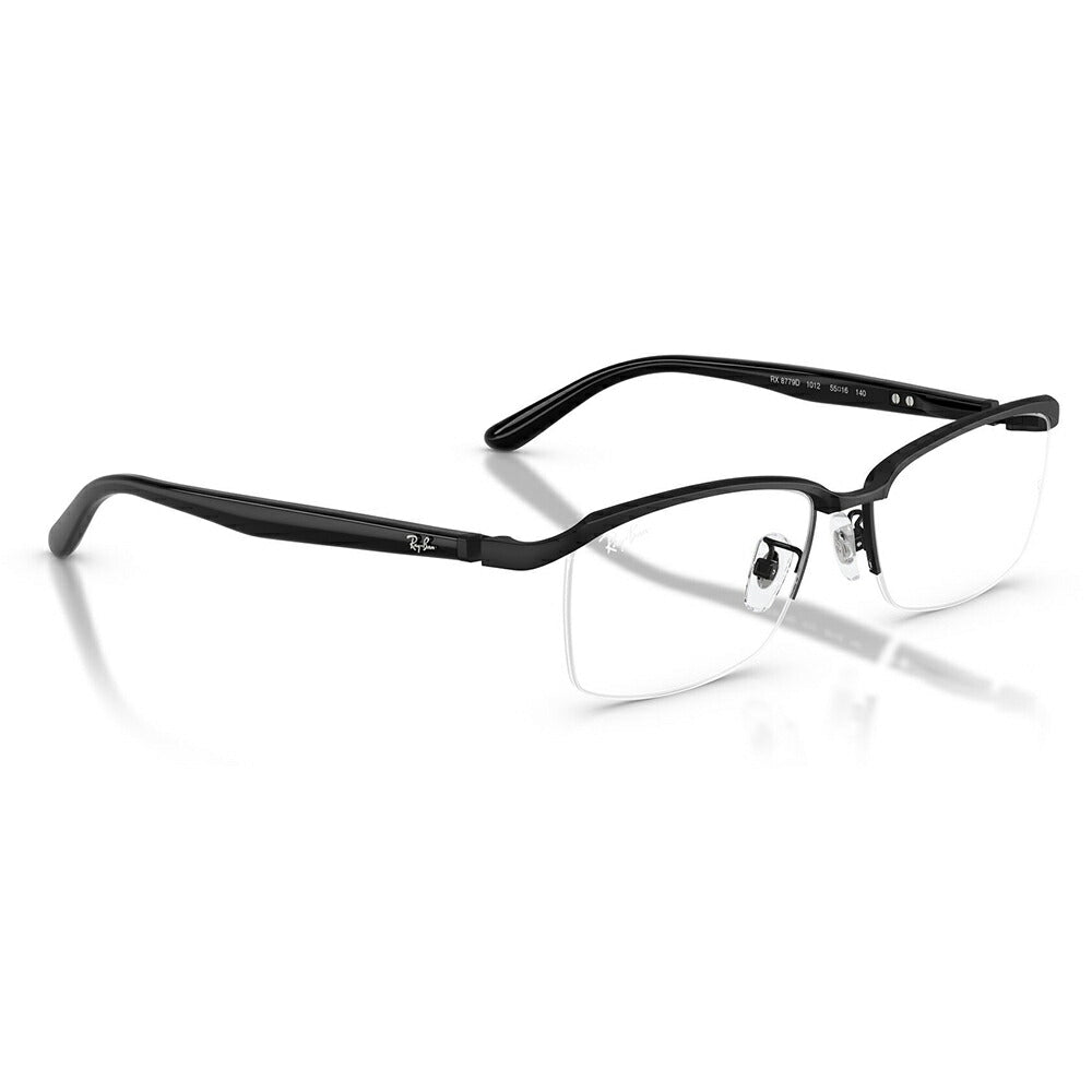 【正規品販売店】度なし1.55レンズ交換+0円 レイバン メガネ フレーム RX8779D 1012 55Ray-Ban レイバン純正レンズ対応 ジャパンコレクション JAPAN COLLECTION エントリーモデル スクエア チタン チタニウム ナイロール 伊達眼鏡 メガネ