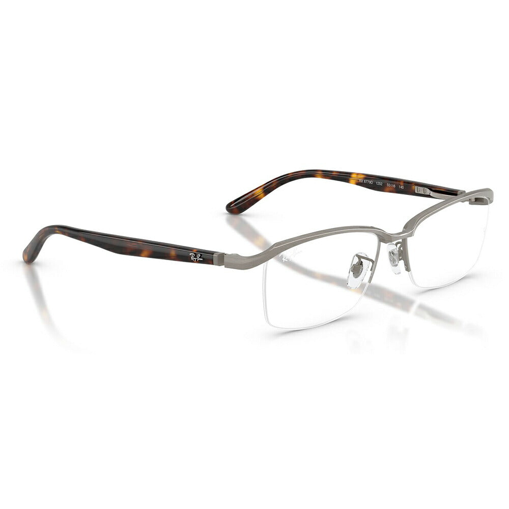 【正規品販売店】度なし1.55レンズ交換+0円 レイバン メガネ フレーム RX8779D 1052 55Ray-Ban レイバン純正レンズ対応 ジャパンコレクション JAPAN COLLECTION エントリーモデル スクエア チタン チタニウム ナイロール 伊達眼鏡 メガネ