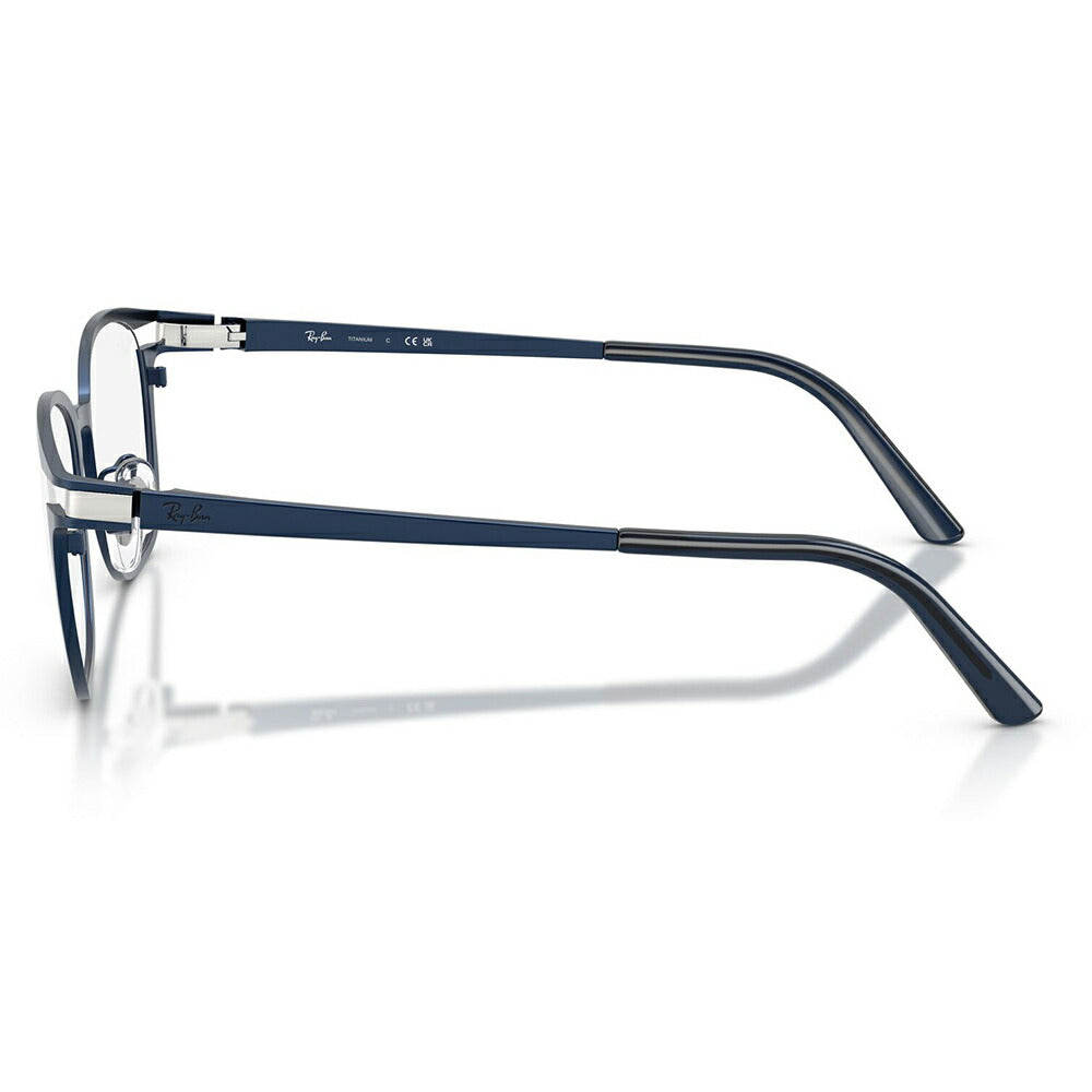 【正規品販売店】度なし1.55レンズ交換+0円 レイバン メガネ フレーム RX8780D 1061 53 Ray-Ban レイバン純正レンズ対応 チタン チタニウム ボストン アジアンデザイン ローブリッジフィット 伊達眼鏡 メガネ