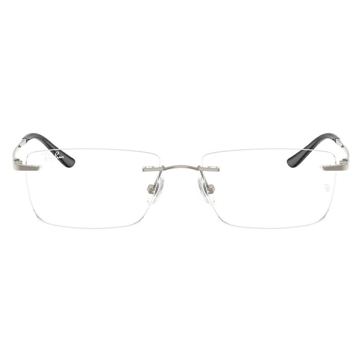 【正規品販売店】度なし1.55レンズ交換+0円 レイバン メガネ フレーム RX8781D 1000 56 Ray-Ban レイバン純正レンズ対応 チタン チタニウム レクタングル アジアンデザイン ツーポイント ローブリッジフィット 伊達眼鏡 メガネ