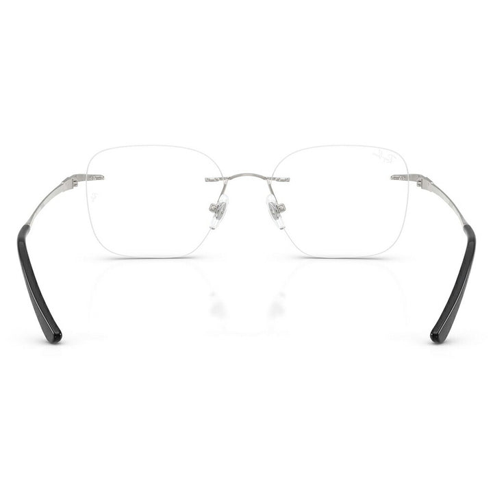 【正規品販売店】度なし1.55レンズ交換+0円 レイバン メガネ フレーム RX8783D 1002 52 Ray-Ban レイバン純正レンズ対応 チタン チタニウム スクエア 多角形 アジアンデザイン ツーポイント ローブリッジフィット 伊達眼鏡 メガネ