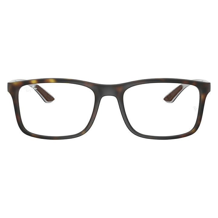 【正規品販売店】度なし1.55レンズ交換+0円 レイバン メガネ RX8908 5200 53 55 57 Ray-Ban レイバン純正レンズ対応 スクエア ユニセックス カーボンファイバー