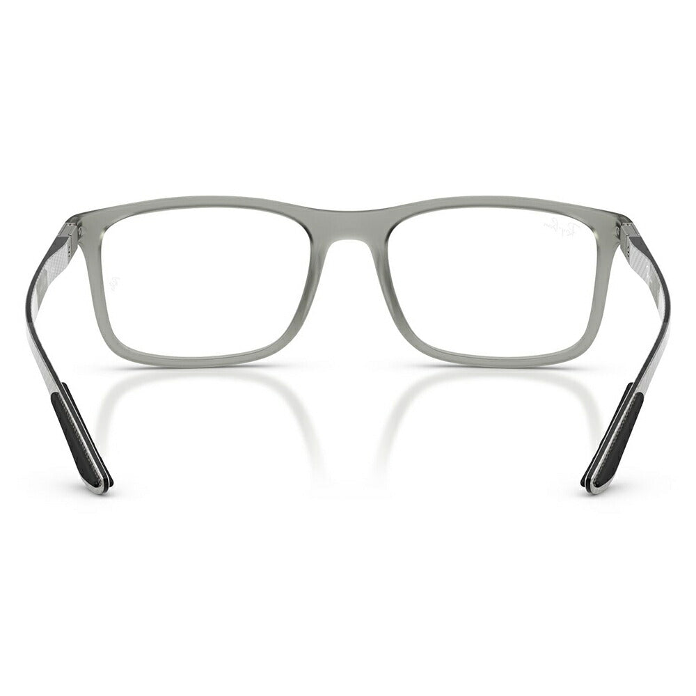 【正規品販売店】度なし1.55レンズ交換+0円 レイバン メガネ RX8908 5244 53 55 57 Ray-Ban レイバン純正レンズ対応 スクエア ユニセックス カーボンファイバー