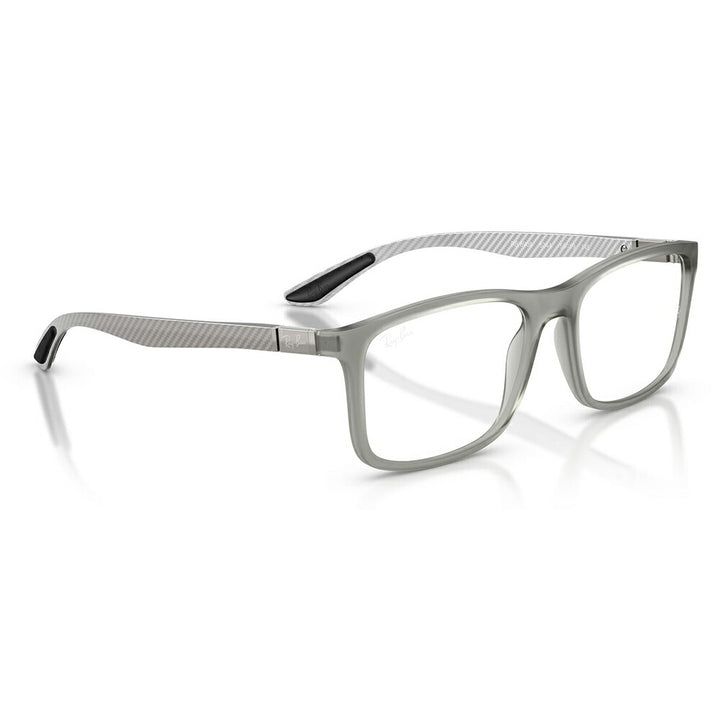 【正規品販売店】度なし1.55レンズ交換+0円 レイバン メガネ RX8908 5244 53 55 57 Ray-Ban レイバン純正レンズ対応 スクエア ユニセックス カーボンファイバー