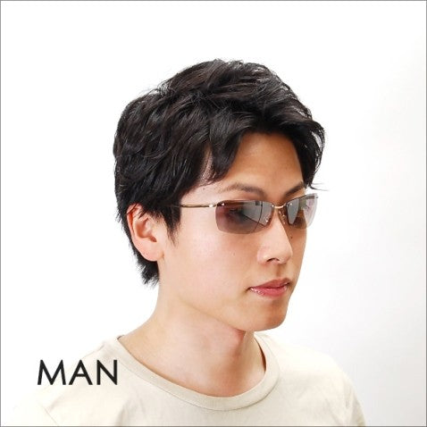 Special order reproduction model [Authorized retailer] Police sunglasses S8167J 300D 62 Titanium MADE IN JAPAN Two-point Rimless 