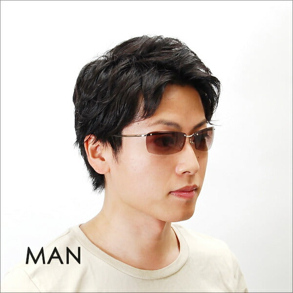 Special order reproduction model [Authorized retailer] Police sunglasses S8167J 579C 62 POLICE Titanium MADE IN JAPAN Rimless Two-point Frameless 