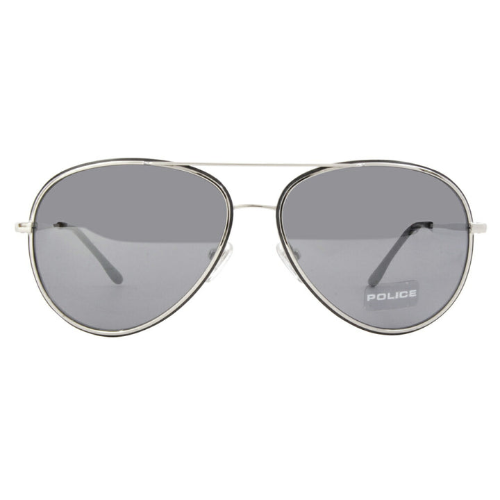 [Authorized Retailer] Police Glasses, Sunglasses, Fashion Glasses, Eyeglasses S8299I 583X 61 POLICE LEGENDS Teardrop Full Rim Metal Men's 