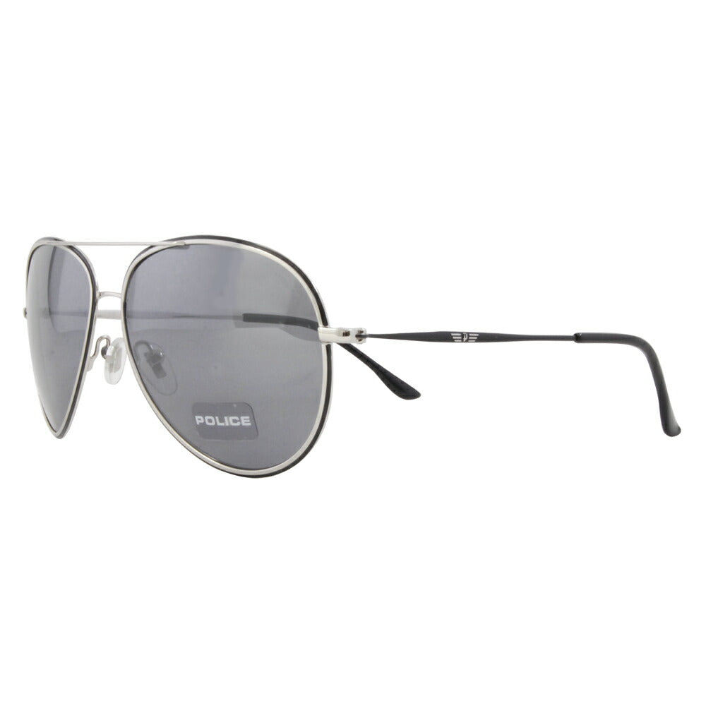 [Authorized Retailer] Police Glasses, Sunglasses, Fashion Glasses, Eyeglasses S8299I 583X 61 POLICE LEGENDS Teardrop Full Rim Metal Men's 