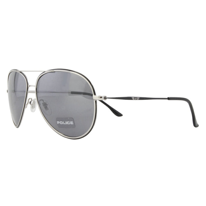 [Authorized Retailer] Police Glasses, Sunglasses, Fashion Glasses, Eyeglasses S8299I 583X 61 POLICE LEGENDS Teardrop Full Rim Metal Men's 