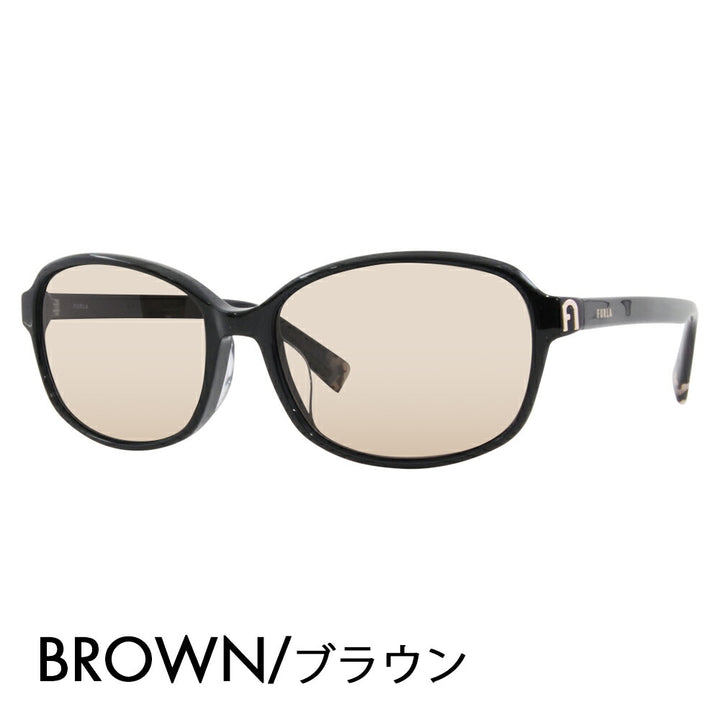 【正規品販売店】 FURLA フルラ サングラス カラーレンズセット SFU650J 700P 56 スクエア ボストン ジャパンモデル レディース 紫外線カット