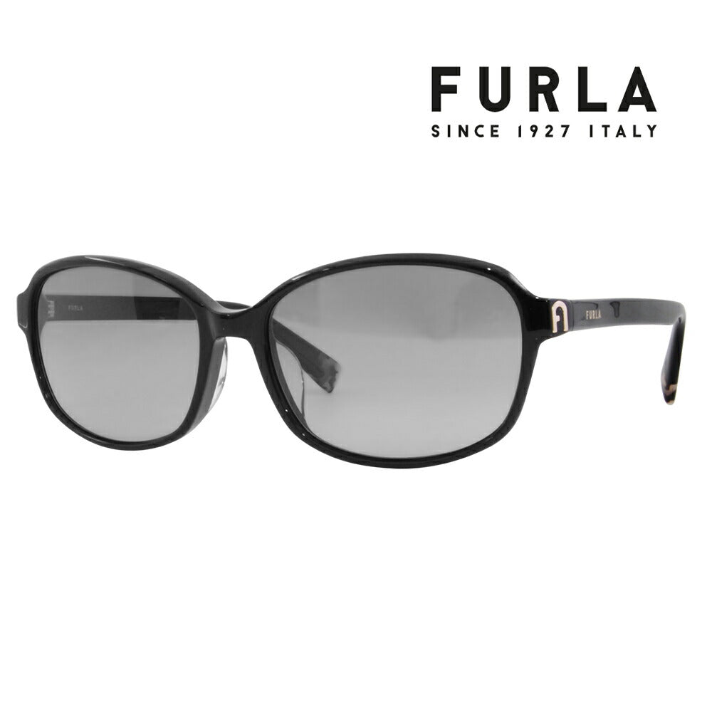 [Authorized Retailer] FURLA Sunglasses SFU650J 700P 56 Square Boston Japan Model Women's UV Protection Polarized Lenses 