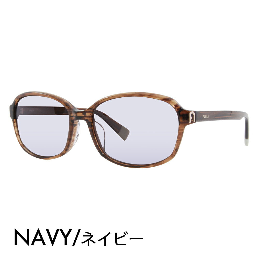 【正規品販売店】 FURLA フルラ サングラス カラーレンズセット SFU650J 9N3P 56 スクエア ボストン ジャパンモデル レディース 紫外線カット