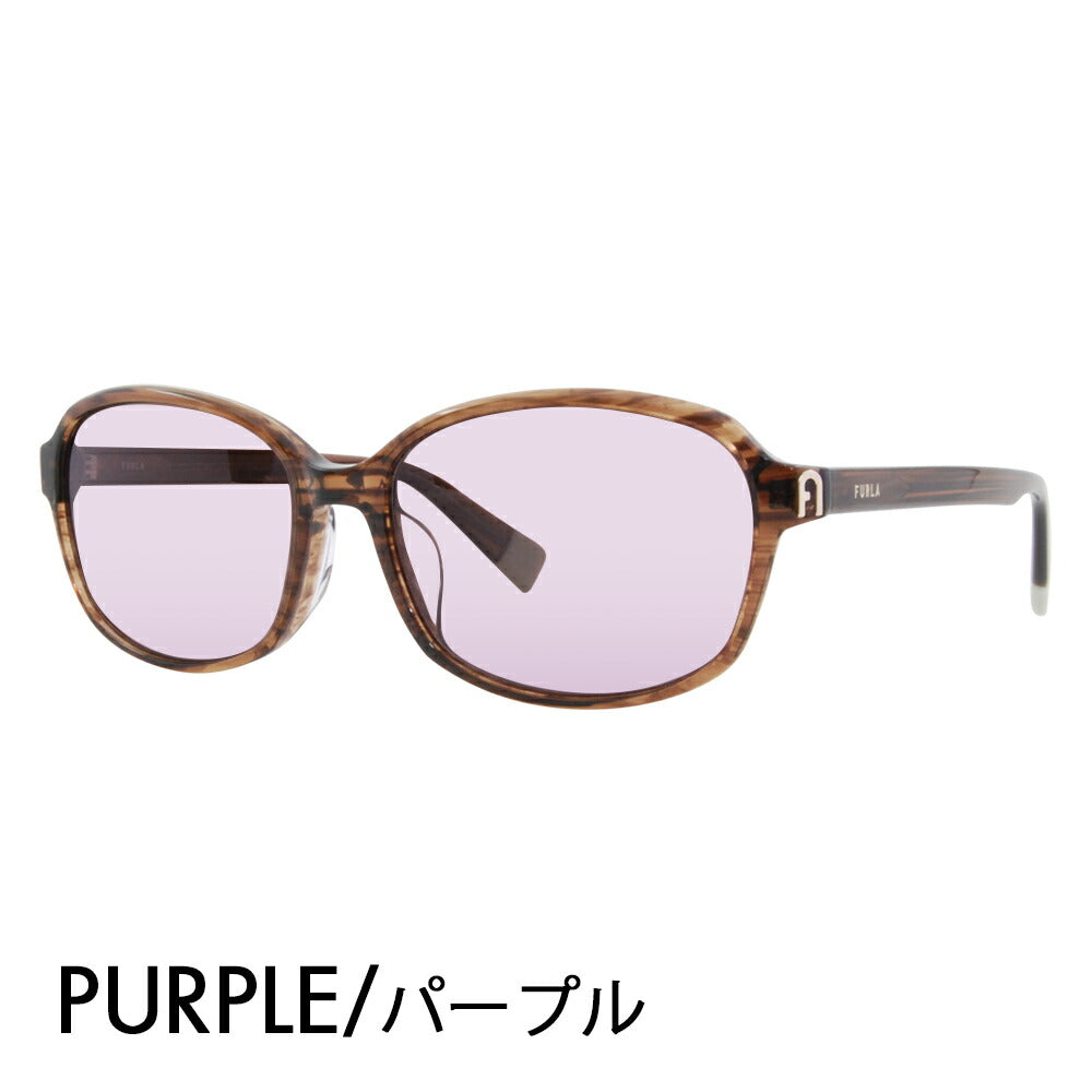【正規品販売店】 FURLA フルラ サングラス カラーレンズセット SFU650J 9N3P 56 スクエア ボストン ジャパンモデル レディース 紫外線カット