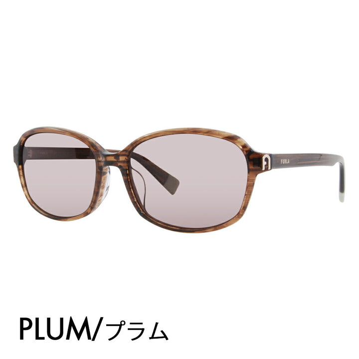 【正規品販売店】 FURLA フルラ サングラス カラーレンズセット SFU650J 9N3P 56 スクエア ボストン ジャパンモデル レディース 紫外線カット