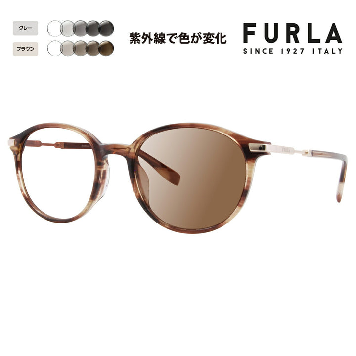 【正規品販売店】 FURLA フルラ サングラス 調光レンズセット SFU651J 06YH 51 ボストン コンビネーション ジャパンモデル レディース 紫外線カット