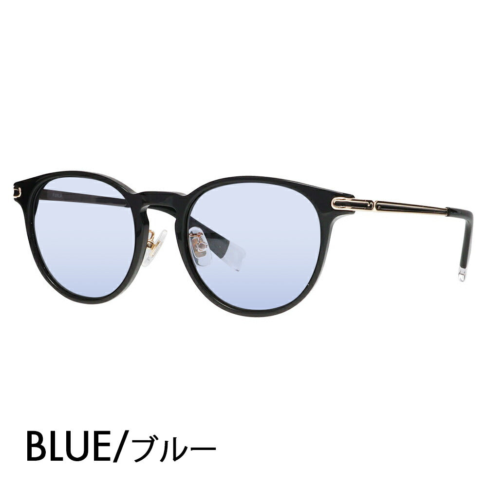 【正規品販売店】 FURLA フルラ サングラス カラーレンズセット SFU744J 700P 50 ボストン ウェリントン ジャパンモデル レディース セル