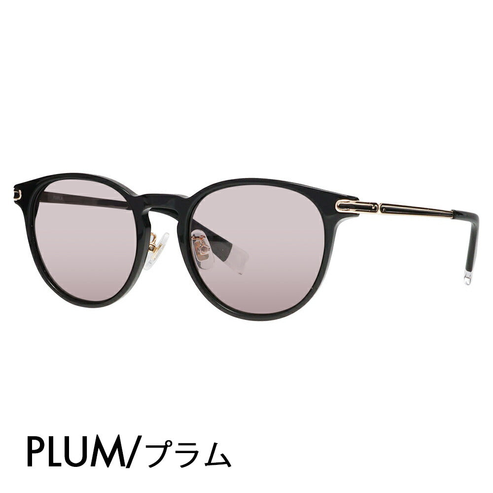 【正規品販売店】 FURLA フルラ サングラス カラーレンズセット SFU744J 700P 50 ボストン ウェリントン ジャパンモデル レディース セル