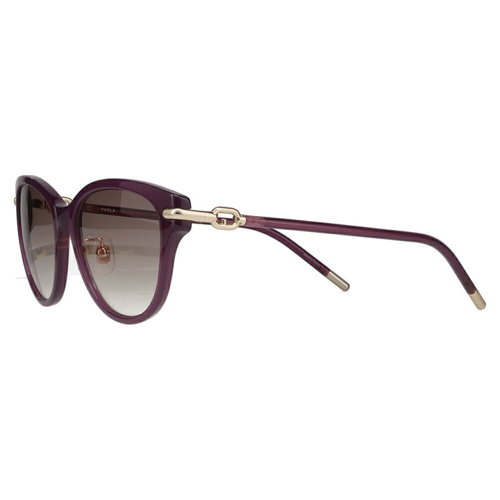 [Authorized Retailer] FURLA Sunglasses SFU745J 096Z 53 Boston Wellington Japan Model Women's Cell 