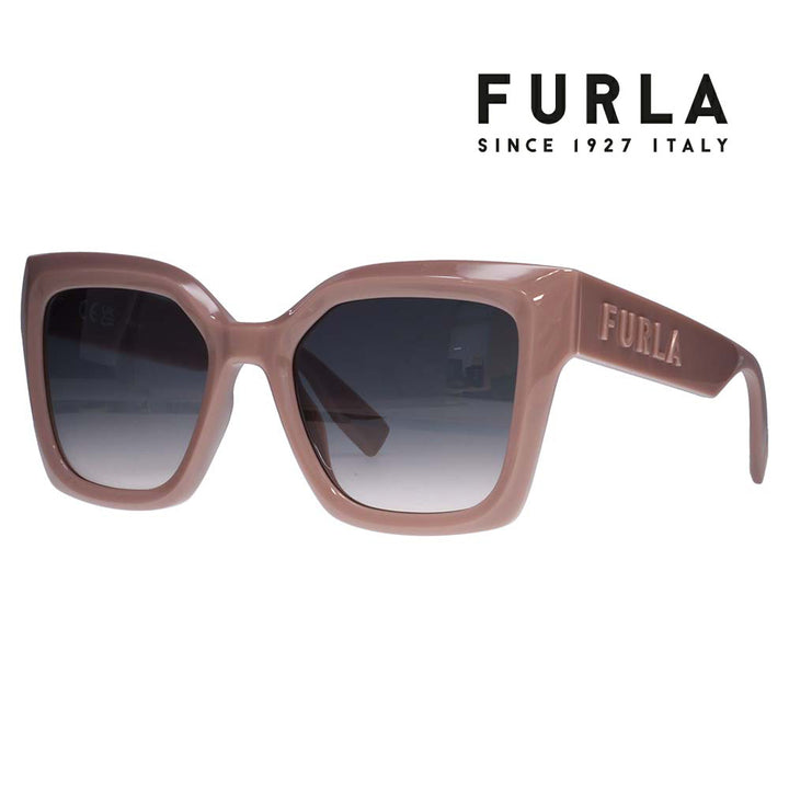 【正規品販売店】 FURLA フルラ サングラス SFU810V 06Y1 53 オーバーサイズ バタフライ セル グローバルモデル レディース