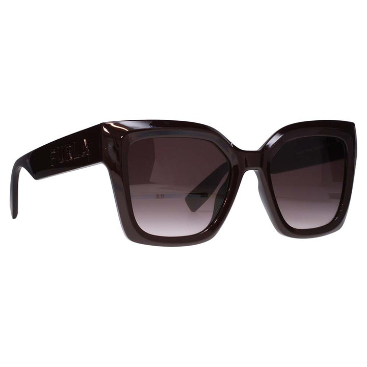 【正規品販売店】 FURLA フルラ サングラス SFU810V 06YW 53 オーバーサイズ バタフライ セル グローバルモデル レディース