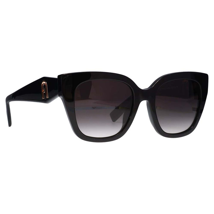 【正規品販売店】 FURLA フルラ サングラス SFU812 0700 53 オーバーサイズ バタフライ セル レディース